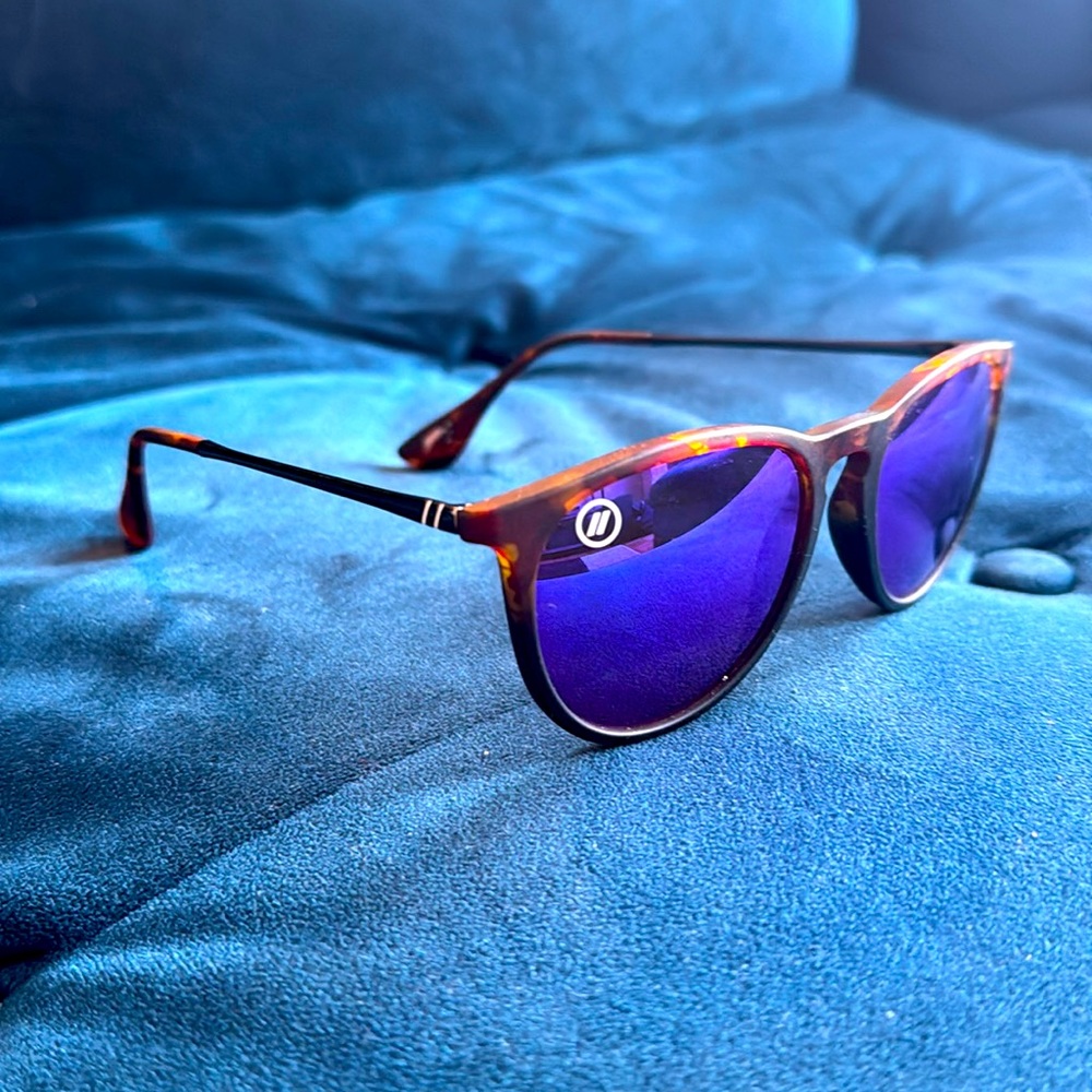 Blenders Polarized Tortoise-Shell Sunglasses